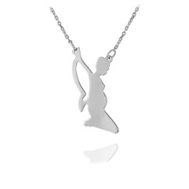 Angel Shape Necklace Jewelry Available in 4 colors