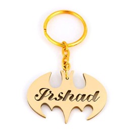 Customized Batman Keychain Personolized Keyring Gift 